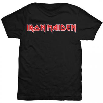 Iron Maiden T-Shirt: Logo:black 