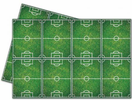 Nappe de fête terrain de football:120 x 180 cm, vert 