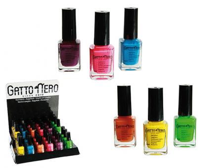 Nagellack Neonfarbig:12ml, mehrfarbig 