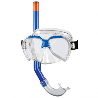 BECO ARI Kids Diving Mask with Snorkel:Alter 4+, blue 