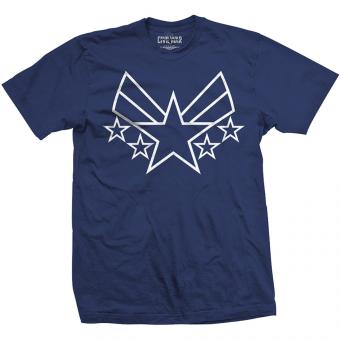 Marvel Comics T-Shirt: Captain America Civil War Cap Insignia:bleu 
