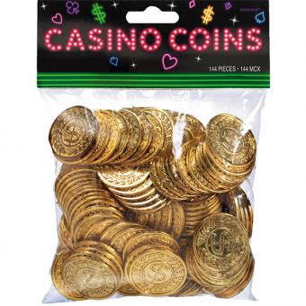 Casino/Pirates coins:144 Item, or/gold 