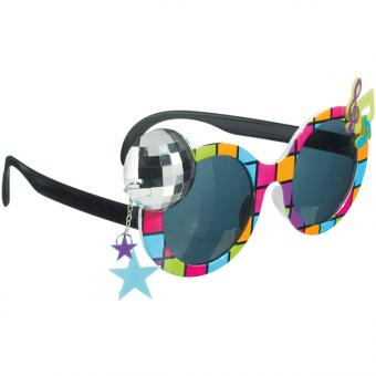 Disco glasses:
80s years Disco Accessoires:colorful 