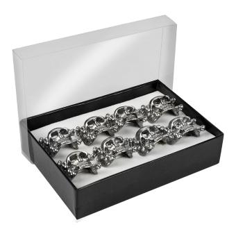 Skull Pirate Rings:8 Item, silver 