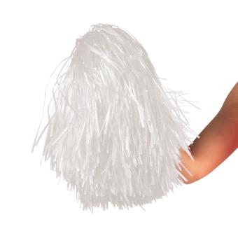 Cheerleader dance fronds:50 cm / 165 g, white 
