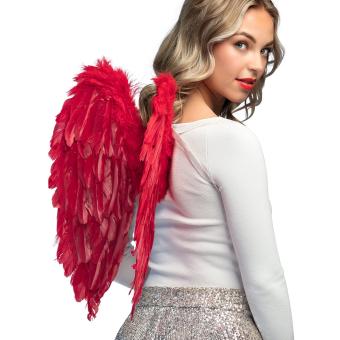 Angel wings:50 x 50 cm, red 