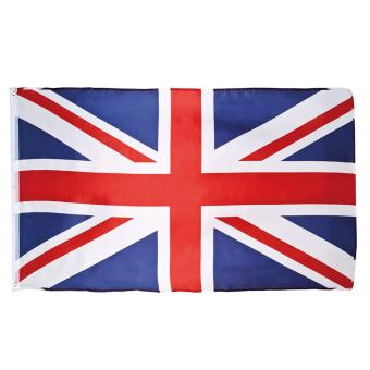 Union Jack Fahne:90 x 150cm, mehrfarbig 