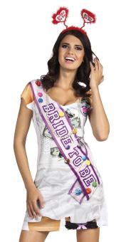 Bride To Be Shirt, photo realistic:white 