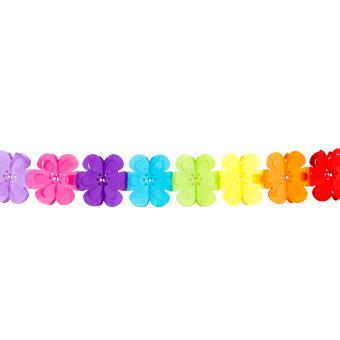 Garland Flower Power:4 m, colorful 