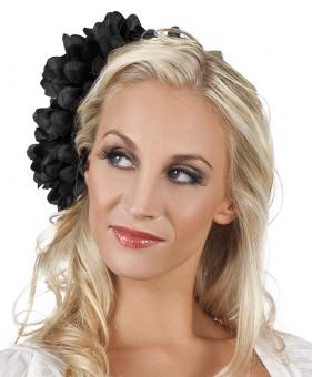 Haarschmuck Dahlia:schwarz 