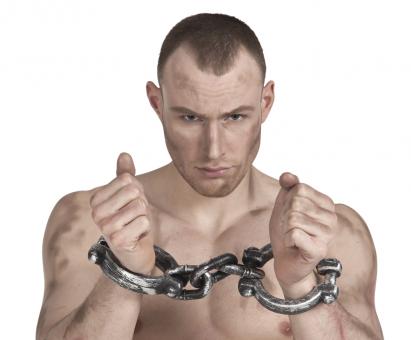 Handcuffs for prisoners:37 cm 