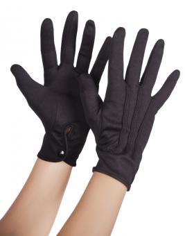 Handschuhe Damen (Polyester):schwarz 
