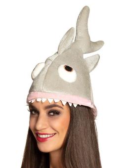 Chapeau de requin:gris 