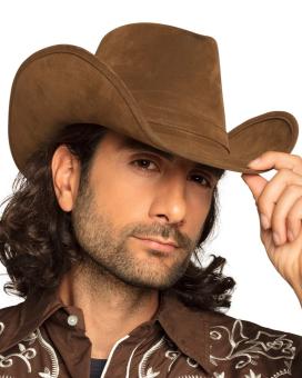 Cowboy Hut:KW 58 cm, braun 