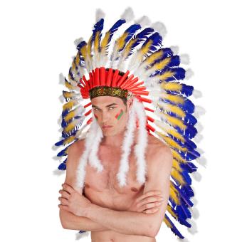 Indian Chief Feather Headdress Yahto:multicolored 