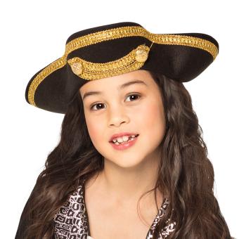 Kids  Pirate hat:black 