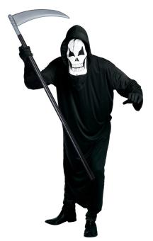 Costume Grim Reaper: Skull Costume:black 