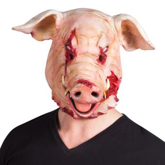 Blutiges Schwein Maske, latex 