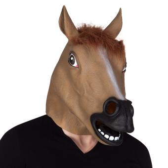 Pferde Maske Latex 