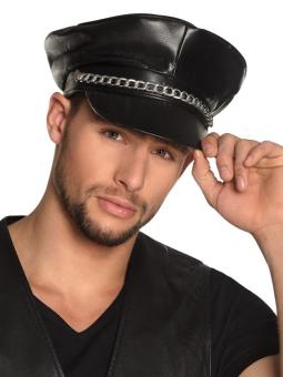 Rocker Mütze:schwarz 