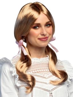 Perücke Schulmädchen:blond 