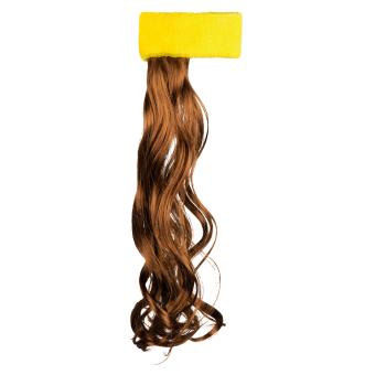Headband with hair:yellow 