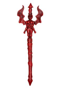 Teufel Dreizack de luxe:73 cm, rot 