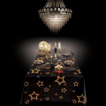 VIP Tablecloth: Party Decoration:130x180cm, multicolored 