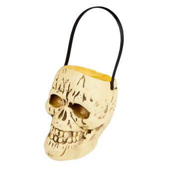 Skull bucket:17 x 15 cm 
