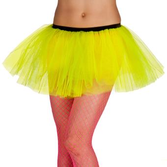 Tutu neon colored: with black rubber band:yellow 
