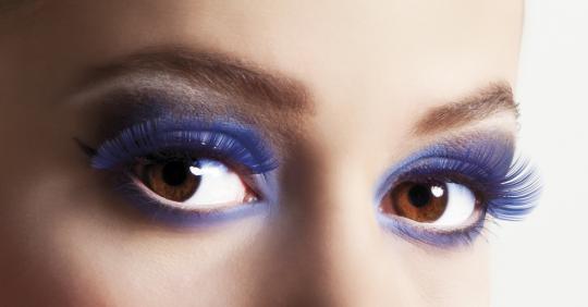 Eyelashes basic:blue 