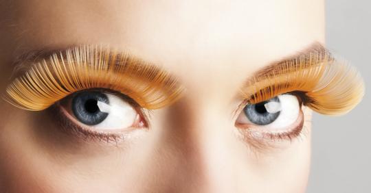 Wimpern XL:orange 