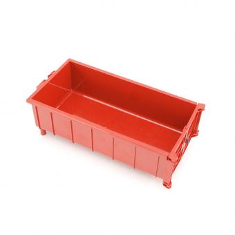 BRUDER roll-off container, burgundy red 