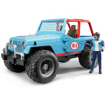 BRUDER: Jeep Cross Country Racer:bleu 