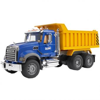 BRUDER: MACK Granite Truck with a dump body: 