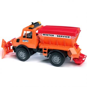 BRUDER: MB-Unimog Service d'hiver 