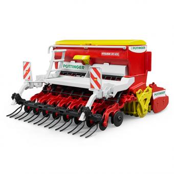 BRUDER: Pöttinger Seed drill rotary harrow 