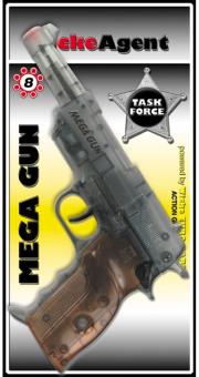 pistolet MEGA GUN 8  tir 24cm 