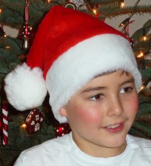 Santa hat for children:55 cm 