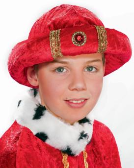 Turban enfant:rouge 