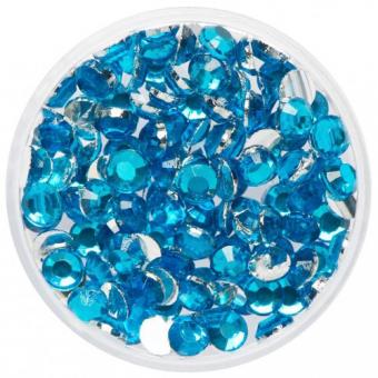 Pierres scintillantes aigue-marine:2.5 g, bleu 