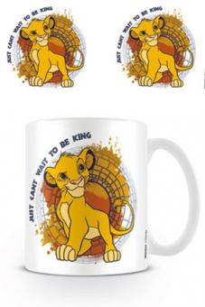 Der König der Löwen Tasse: Cant Wait To Be King 