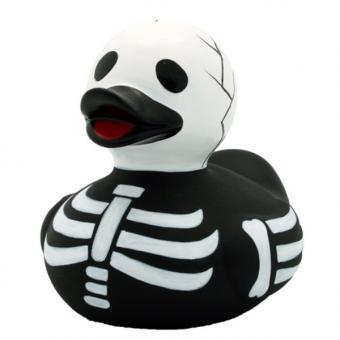 Rubber duck skeleton:black/white 
