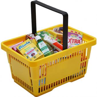 TANNER: Supermarkt-Korb gefüllt 