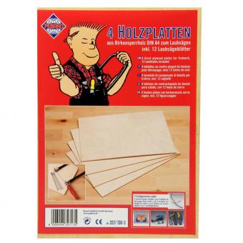 Set of wooden panels:21x30cm 