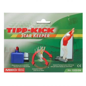 Tipp-Kick Star gardien de but:8 cm, rouge 
