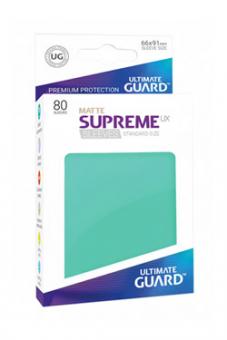 Ultimate Guard:  Supreme UX Sleeves Standardgrösse Matt  80:turquoise 