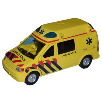 Die Cast Ambulanz Pull-Back: 