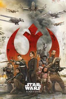 Star Wars Rogue One Affiche: Rebels:61 x 91 cm 