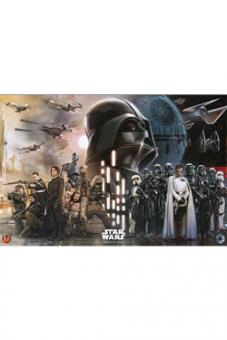 Star Wars Rogue One Poster : Rebels vs Empire:61 x 91 cm 